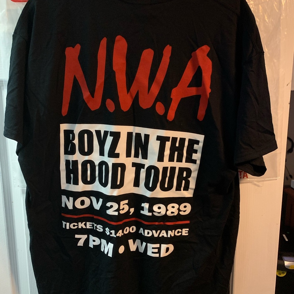 N.W.A Boyz in Da Hood Tour Tee